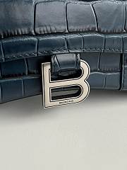 Balenciaga Mini Hourglass Bag Navy Blue 19cm - 4