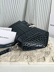 Balenciaga Mini Hourglass Bag Navy Blue 19cm - 5