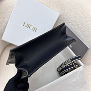 Dior Book Tote East West Blue 27x14x11cm - 6