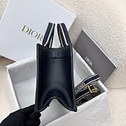 Dior Book Tote East West Blue 27x14x11cm - 5