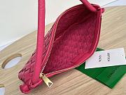 Bottega Veneta Small Turn Pouch Pink 29x3x19cm - 3