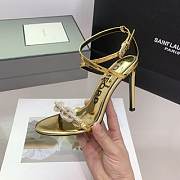 Tom Ford Sandals Gold Heel 10.5cm - 2