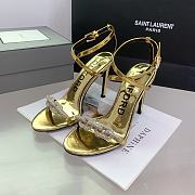 Tom Ford Sandals Gold Heel 10.5cm - 3