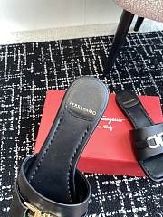 Ferragamo Slide Sandal Black - 4