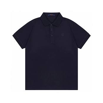 Louis Vuitton LV Navy Blue Polo Shirt