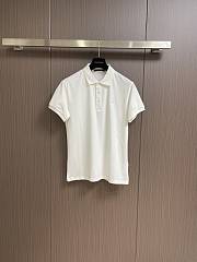 Louis Vuitton LV White Polo Shirt - 1