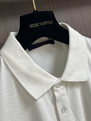 Louis Vuitton LV White Polo Shirt - 3