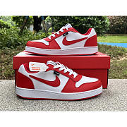 Nike Ebernon Low Premium Shoes White/Black/University Red - 1