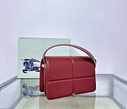 Burberry Snip Bag Red 23x7x16cm - 3