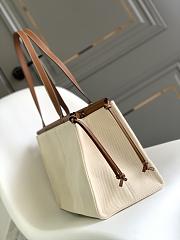 Loewe Cushion Tote Bag Canvas Leather 35x27x19cm - 3