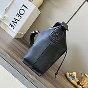 Loewe Small Cubi Crossbody Bag Black 29.5x22x10.5cm - 5