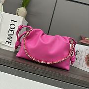 Loewe Flamenco Purse Bag Mellow Pink Lambskin 30x20x10.5cm - 1