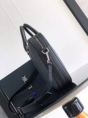 Dior Briefcase Black Gravity Leather 37 x 28 x 6 cm - 5