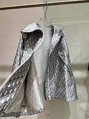 Dior Waterproof Hooded Jacket Gray - 4