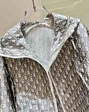 Dior Waterproof Hooded Jacket Gray - 3