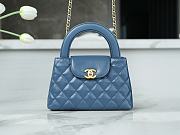 Chanel Mini Kelly Navy Blue 13x19x7cm - 1