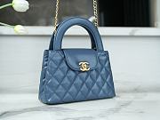 Chanel Mini Kelly Navy Blue 13x19x7cm - 2