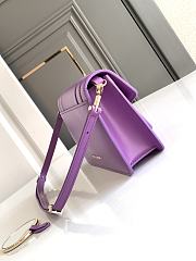 BVLGARI Serpenti Forever Shoulder Bag Purple 22x15x4.5cm - 5