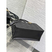 Dior Medium Book Tote Black Macrocannage Calfskin 36.5 x 28 x 17.5 cm - 4