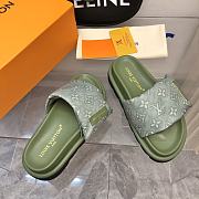 Louis Vuitton LV Pool Pillow Flat Comfort Mule Green - 2