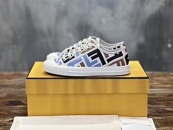 Fendi White Sneakers Domino