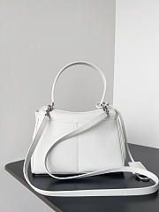 Balenciaga Rodeo Small Handbag White Smooth 27x8x21cm - 4