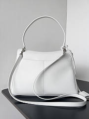 Balenciaga Rodeo Medium Handbag White Smooth 34x11x24cm - 4