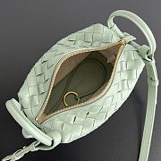 Bottega Veneta Small Avenue Loop Green Crossbody Bag 19x12x9cm - 4