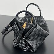 Bottega Veneta Small Avenue Loop Black Crossbody Bag 19x12x9cm - 6