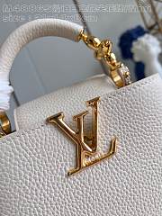 Louis Vuitton LV Mini Capucines White 21x14x8cm - 4