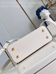 Louis Vuitton LV Mini Capucines White 21x14x8cm - 3