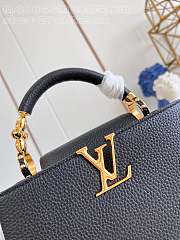 Louis Vuitton LV Capucines Black 27x18x9cm BB - 5