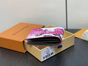 Louis Vuitton LV Wallet Slender Purple 11 x 8.5 x 2 cm - 4