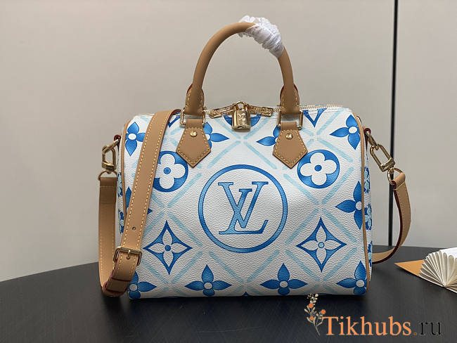 Louis Vuitton LV Speedy Bandoulière 25 Blue 25 x 19 x 15 cm - 1