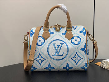 Louis Vuitton LV Speedy Bandoulière 25 Blue 25 x 19 x 15 cm