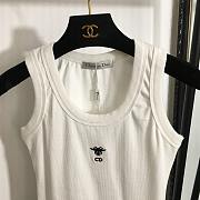 Dior White Tank Top - 3