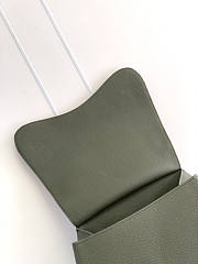 Dior Maxi Gallop Backpack Khaki Grained Calfskin 33 x 47 x 13.5 cm - 6