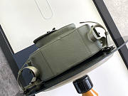 Dior Maxi Gallop Backpack Khaki Grained Calfskin 33 x 47 x 13.5 cm - 5