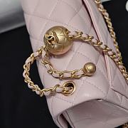 Chanel Mini Flap Bag Light Pink Bell 18x13x7cm - 2