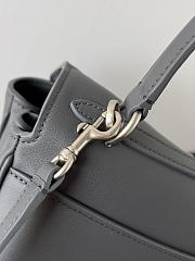 Balenciaga Rodeo Small Handbag Grey Smooth 27x8x21cm - 2