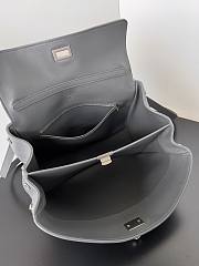 Balenciaga Rodeo Small Handbag Grey Smooth 27x8x21cm - 6