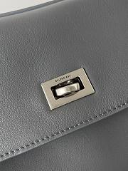 Balenciaga Rodeo Medium Handbag Grey Smooth 34x11x24cm - 3