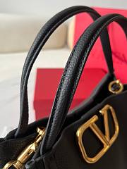 Valentino Garavani Alltime Medium Handbag Black 26x21x17cm - 6