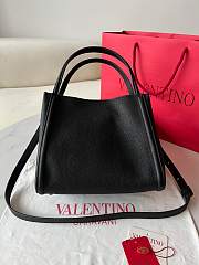 Valentino Garavani Alltime Medium Handbag Black 26x21x17cm - 3