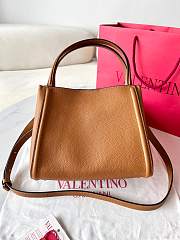 Valentino Garavani Alltime Medium Handbag Brown 26x21x17cm - 2