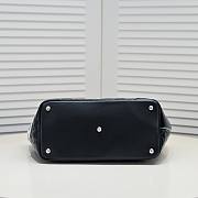 Chanel Cambon Tote Bag Leather Black 41x23x14cm - 5