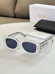 Dior White Glasses - 1