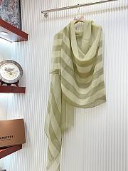 Burberry Green Scarf 100x200cm - 2