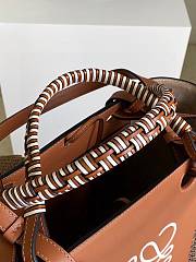 Loewe Anagram Tote Bag Brown 30cm - 6