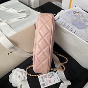 Chanel 24P Hobo Bag Pink 20x13x4.5cm - 3